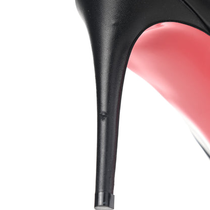 Christian Louboutin Calfskin So Kate Booty 100 Ankle Boots 40.5 Black 18 of 22