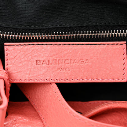 Balenciaga Agneau Giant 12 Silver Hardware Mini Pompon Rose Azalee 6 of 10