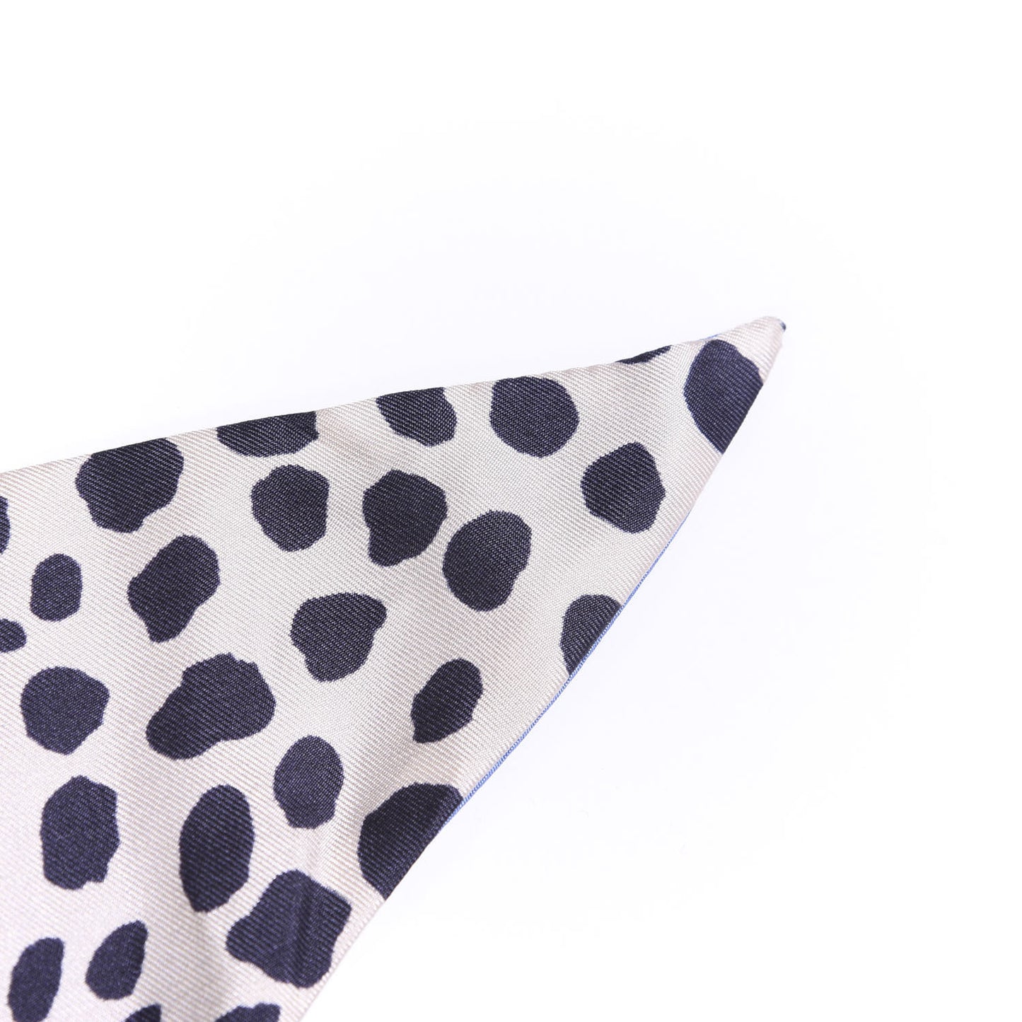 Silk Faune Giant Pointe Triangle Scarf Beige Brun Lavande