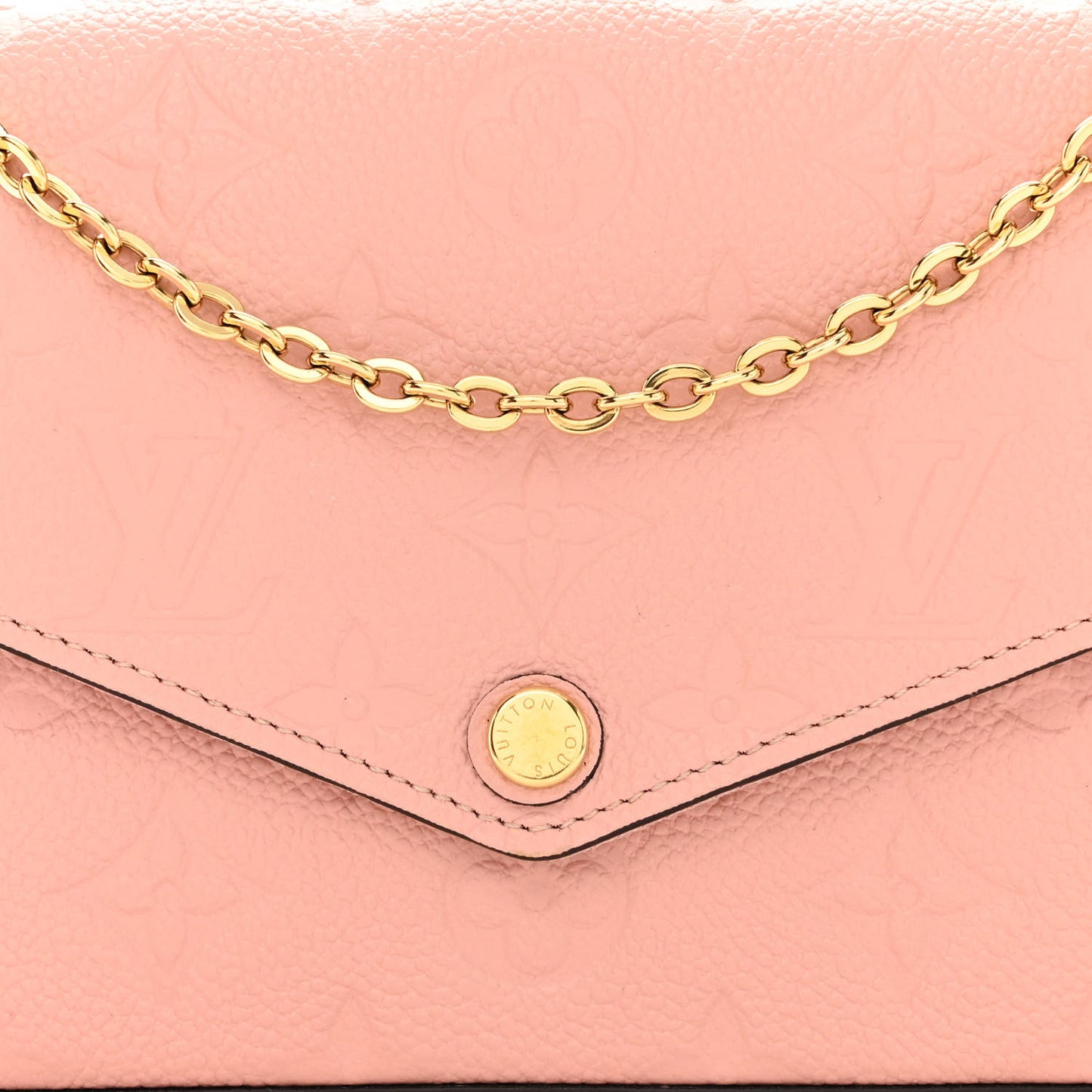 Empreinte Pochette Felicie Chain Wallet Rose Poudre