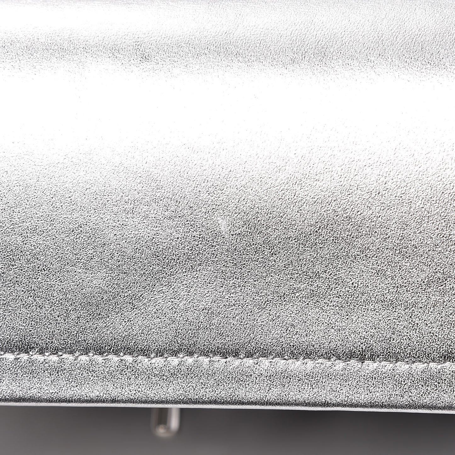 Lambskin Hand Painted Medium Double Flap Black Silver