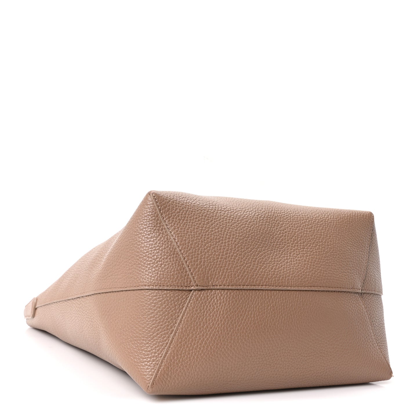 Pebbled Calfskin Small Everyday Cabas Biscotto