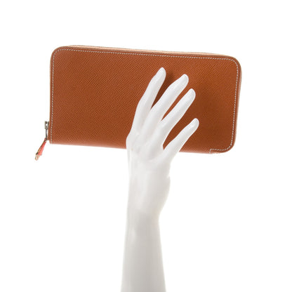 Hermes Epsom Silk'in Wallet Cognac 2 of 7