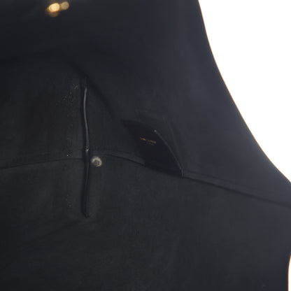 Saint Laurent Calfskin Large Shopping Tote Black 9 of 12