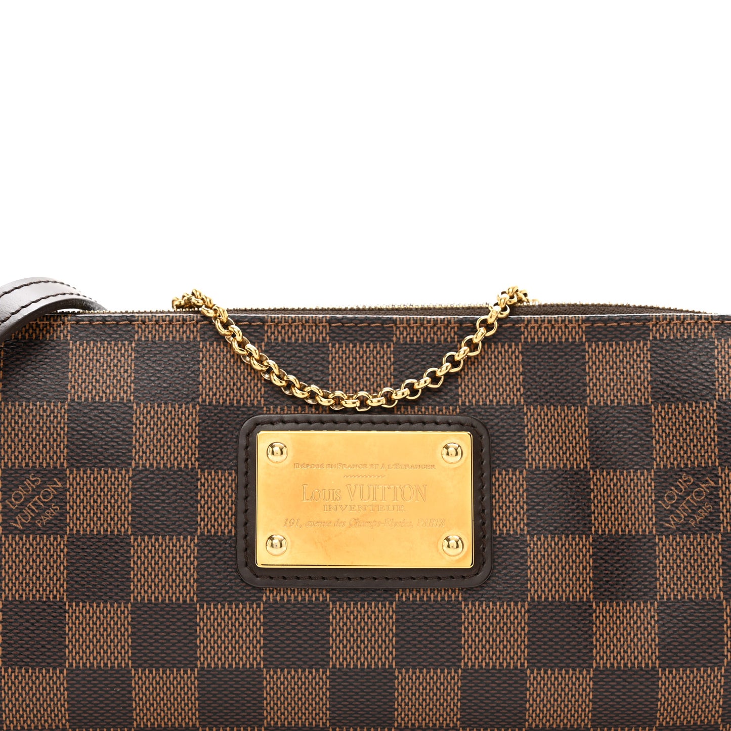 Damier Ebene Eva Clutch