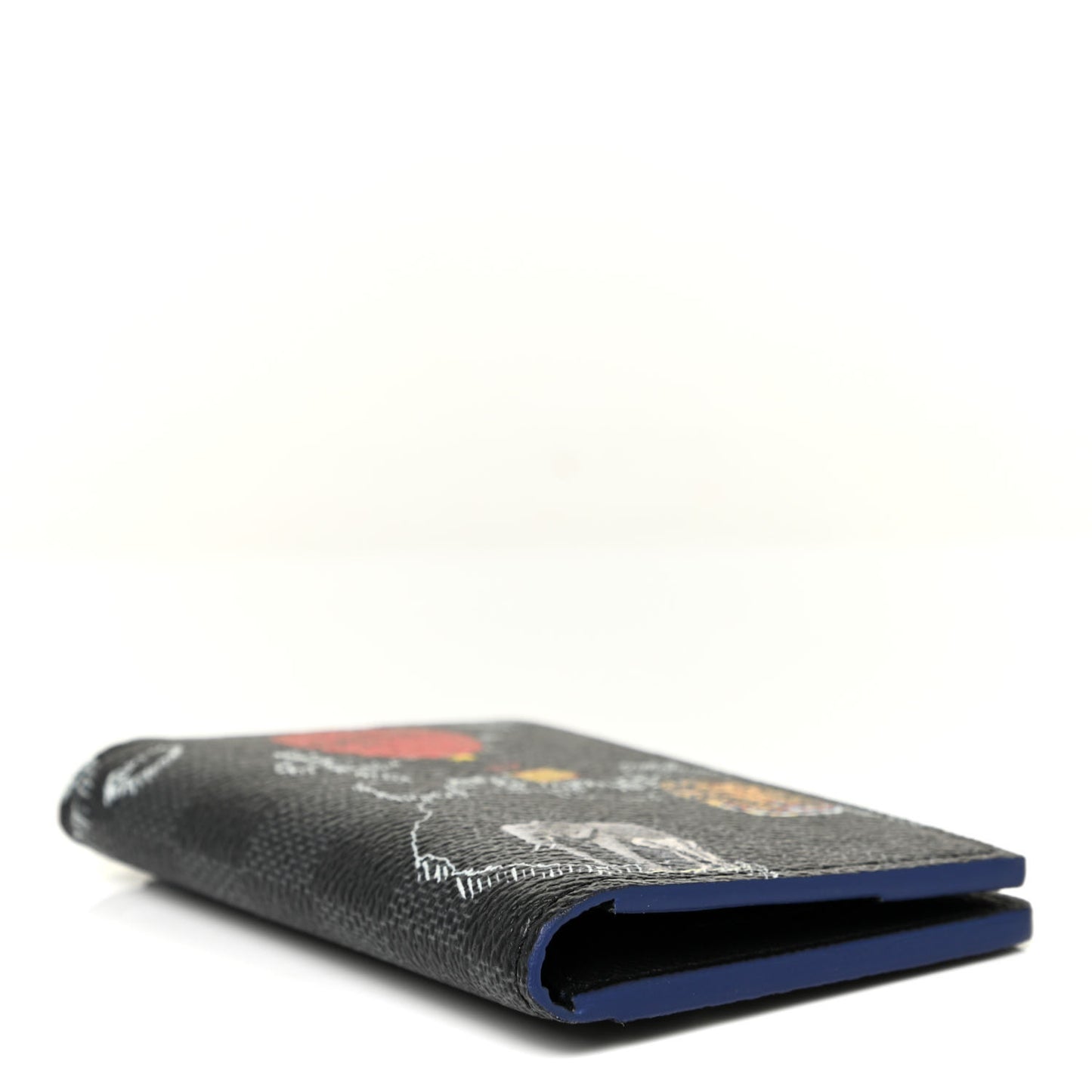 Damier Graphite World Map Pocket Organizer NM