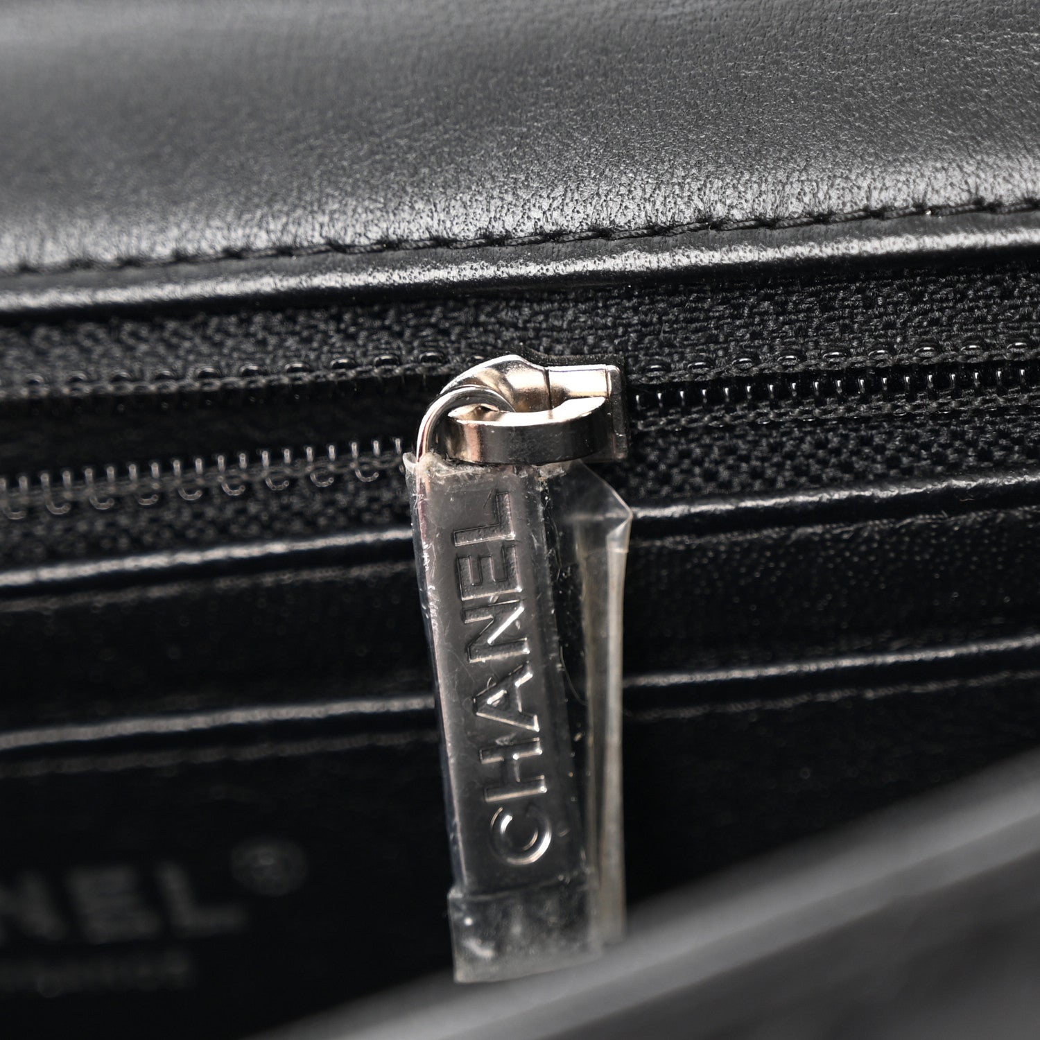 Chanel Lambskin Quilted Mini Rectangular Flap Black 11 of 16