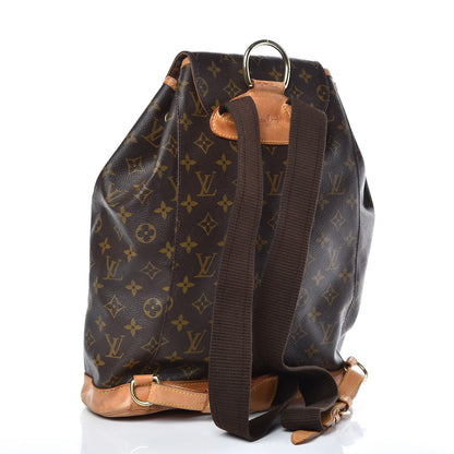 Louis Vuitton Monogram Montsouris GM Backpack 3 of 18