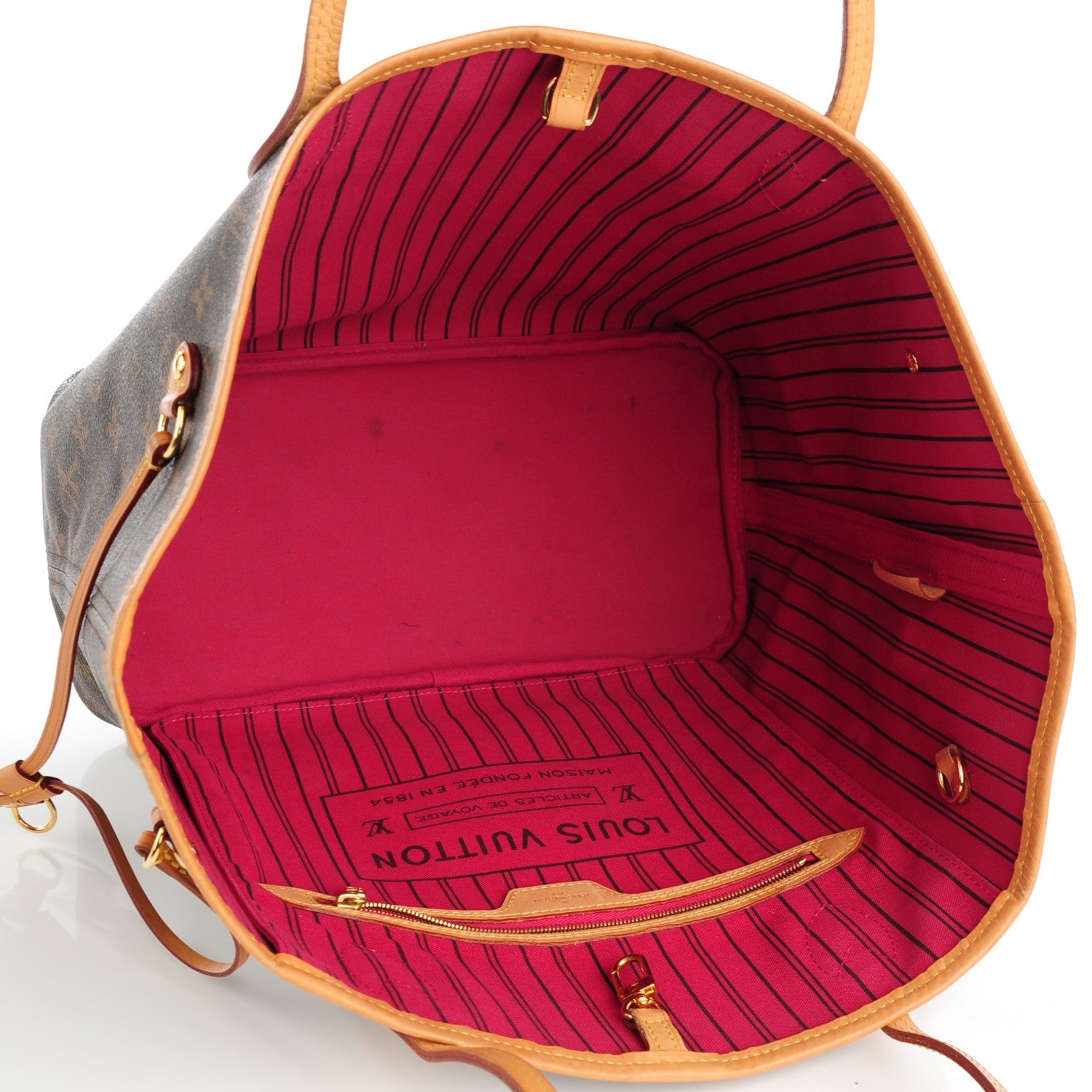 Louis Vuitton Monogram Neverfull MM Pivoine 5 of 9