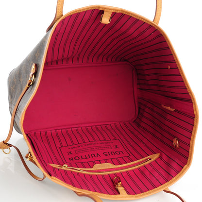 Louis Vuitton Monogram Neverfull MM Pivoine 5 of 9