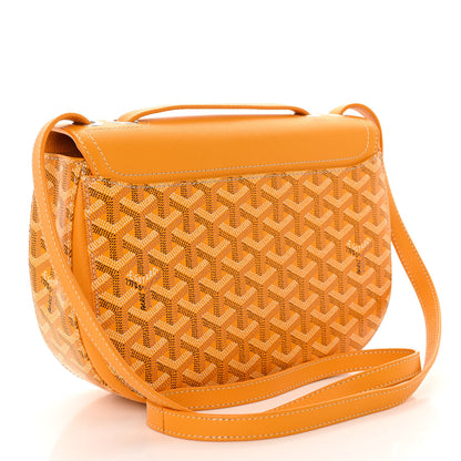 Goyard Goyardine 233 PM Shoulder Bag Yellow 3 of 9