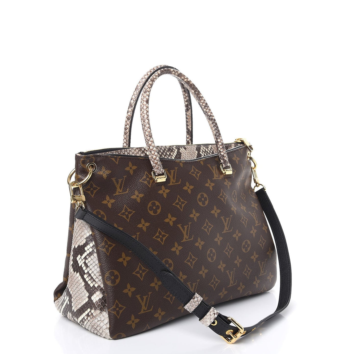 Python Monogram Pallas Black
