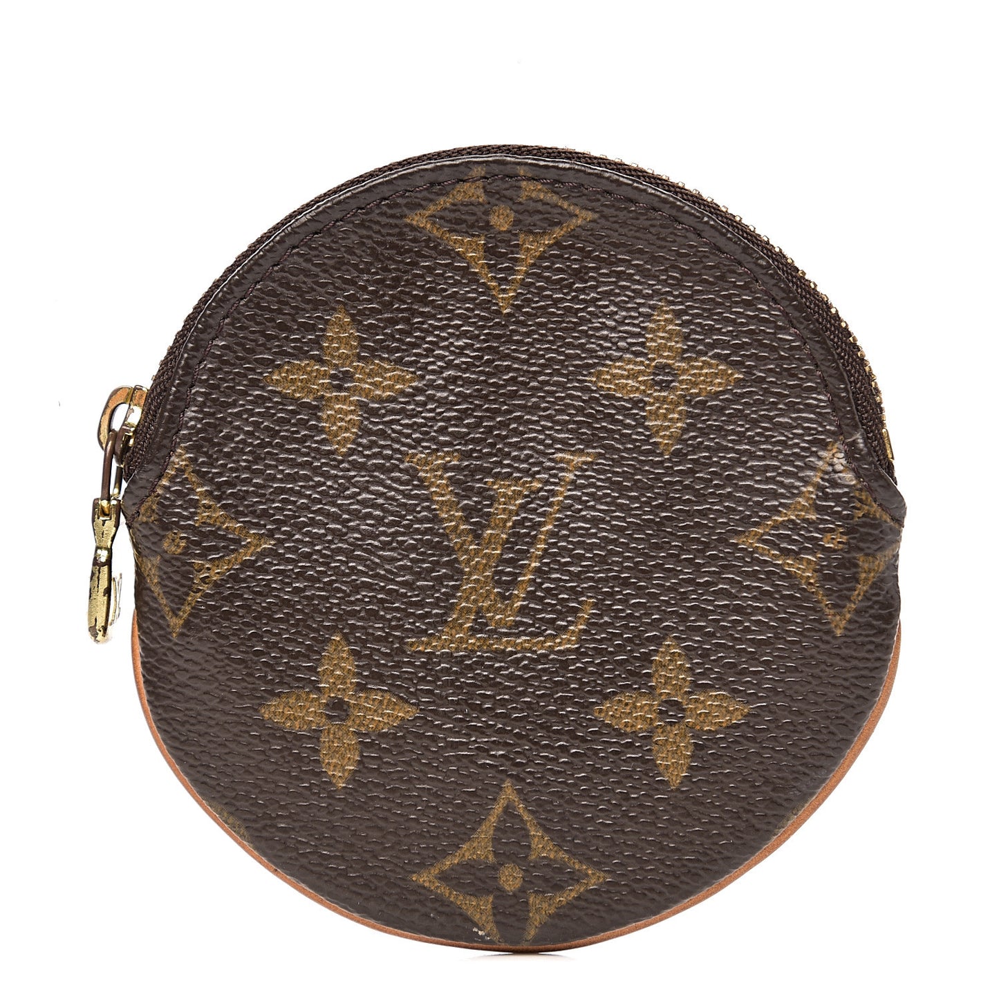 Monogram Round Coin Purse