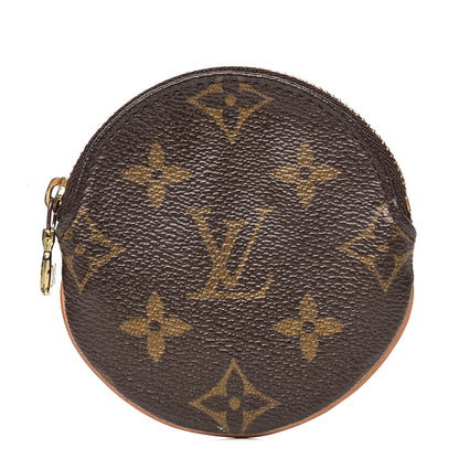 Louis Vuitton Monogram Round Coin Purse 1 of 5