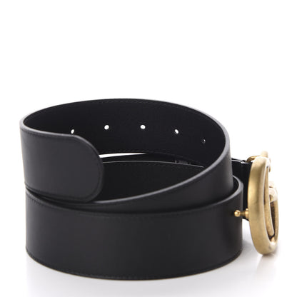 Gucci Calfskin Double G 40mm Belt 95 38 Black 5 of 7