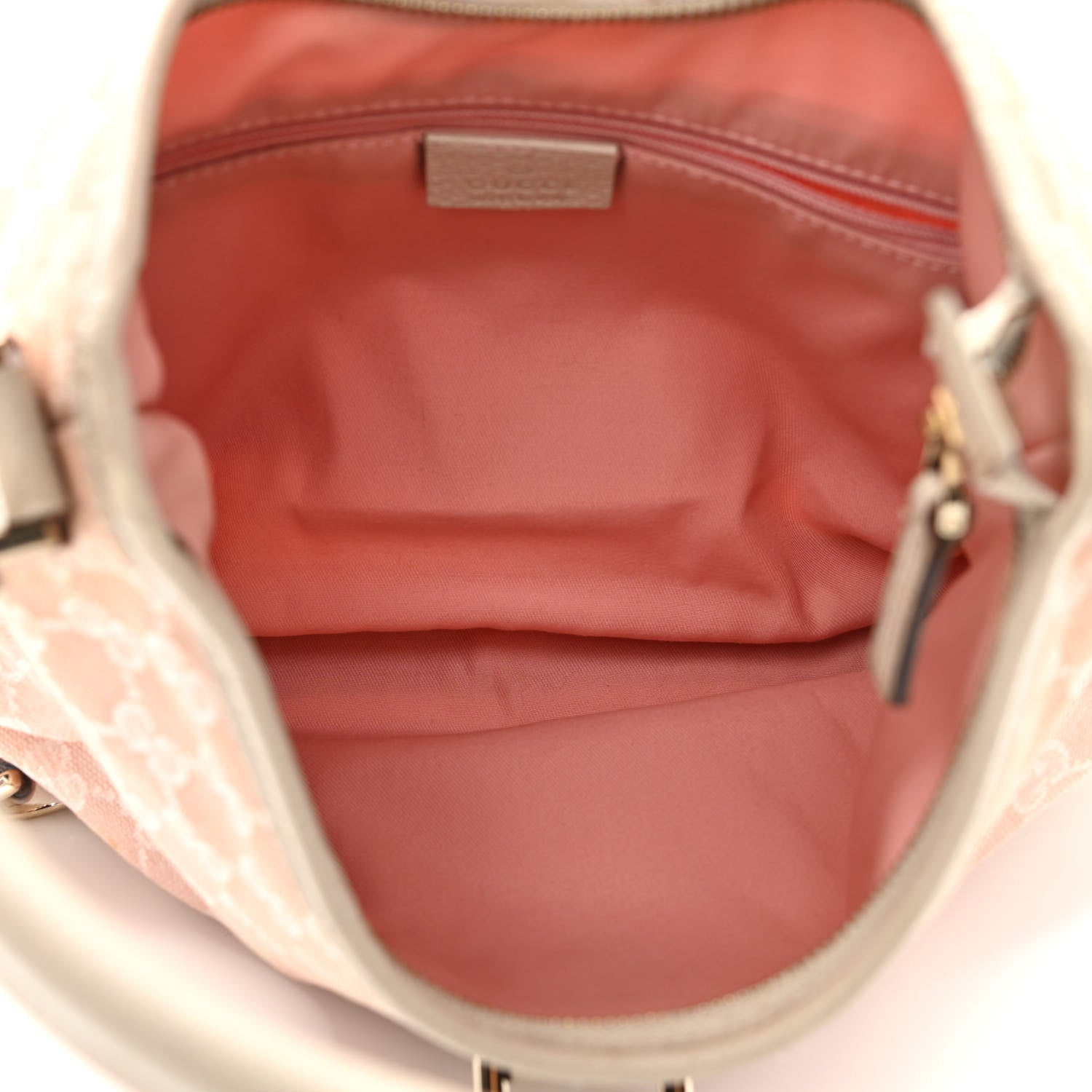 Gucci Monogram Medium Abbey D Ring Hobo Pink 5 of 19