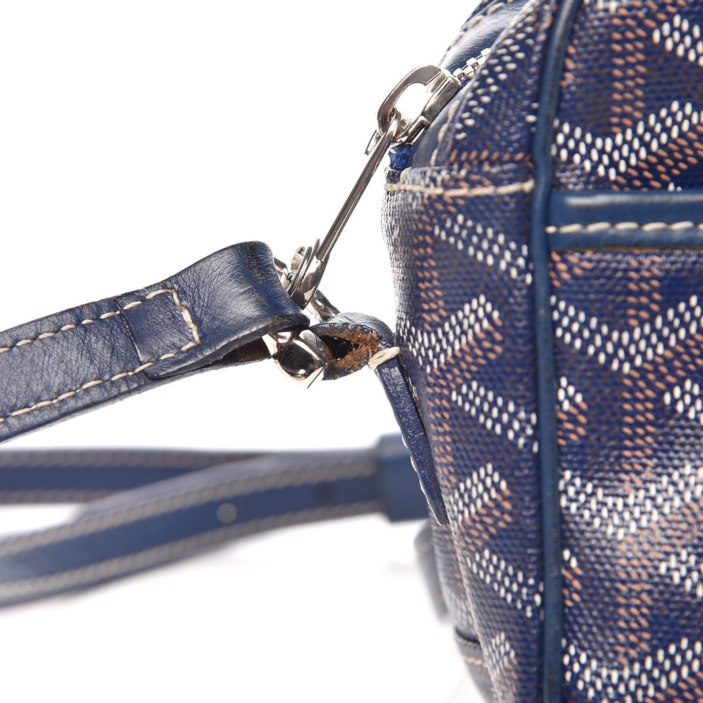 Goyardine Sac Cap Vert Navy