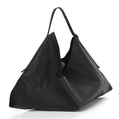 The Row Calfskin Tote Black 3 of 9