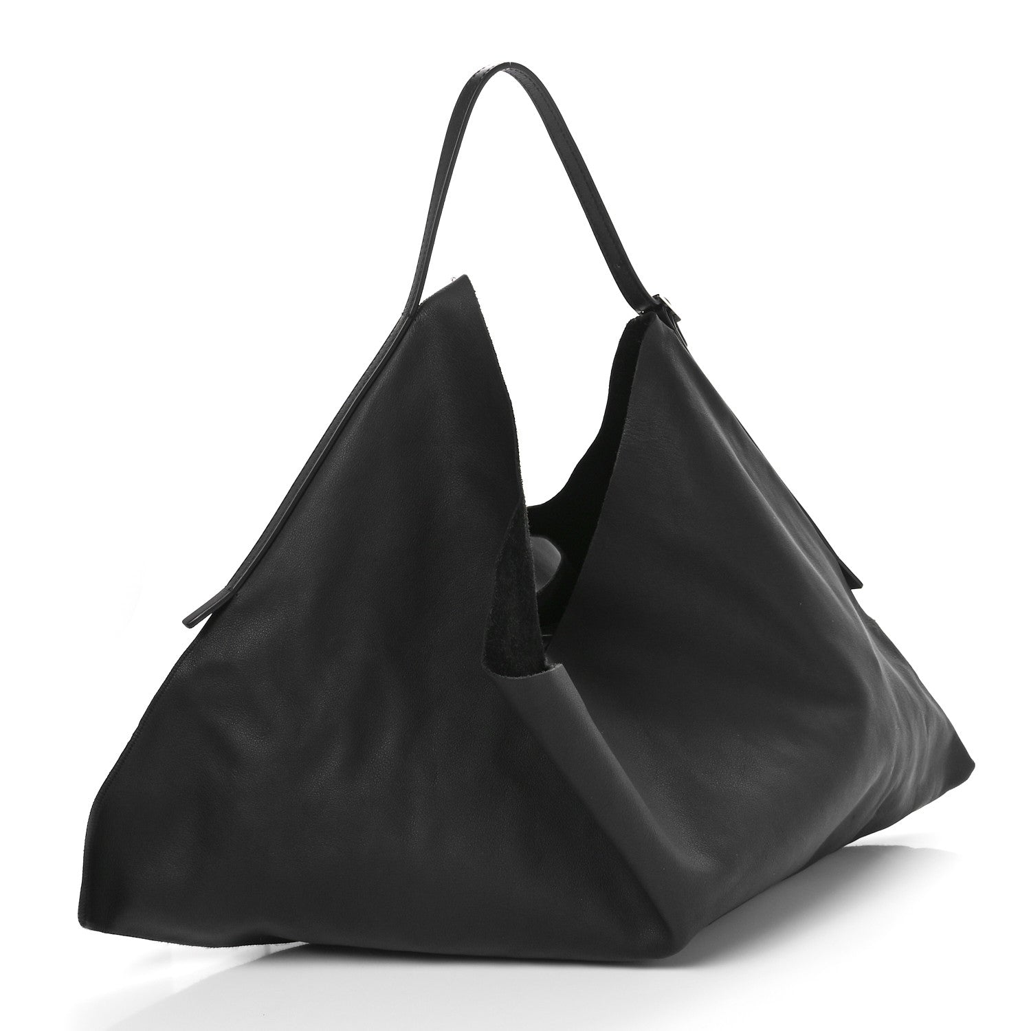 The Row Calfskin Tote Black 3 of 9
