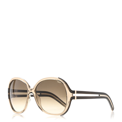 Chloe Oversized Round Sunglasses CE651S Gold 1 of 8