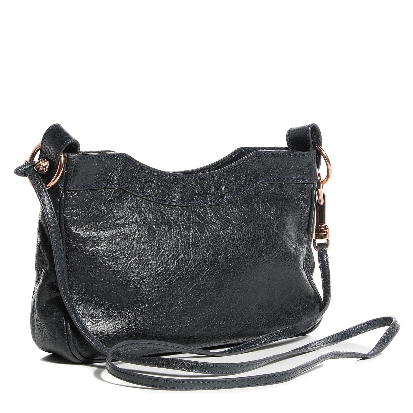 Agneau Giant 12 Rose Gold Hardware Hip Anthracite