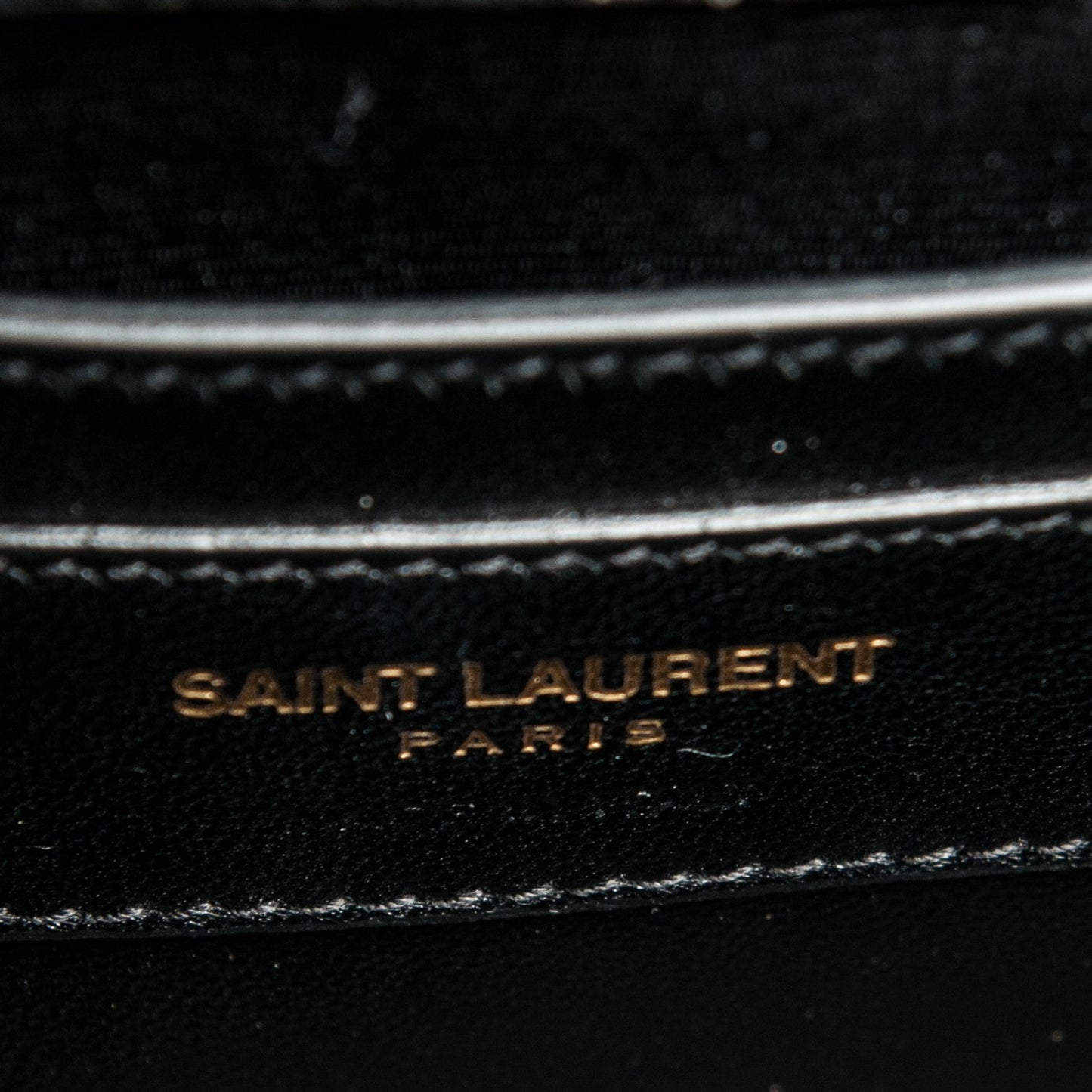 Grain De Poudre Small Classic Monogram Satchel Black