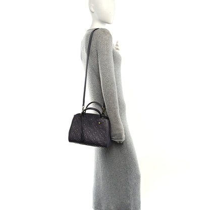 Louis Vuitton Empreinte Studded Montaigne BB Gris Silver 2 of 13