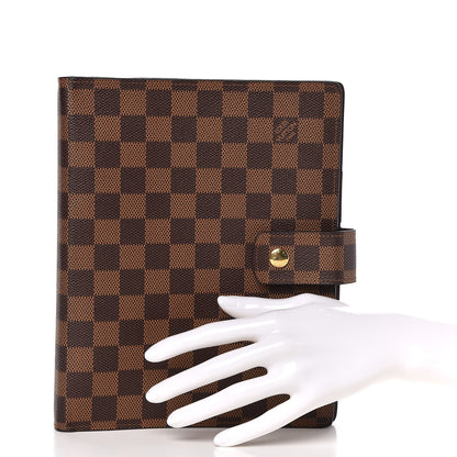 Louis Vuitton Damier Ebene Large Ring Agenda Cover 2 of 6
