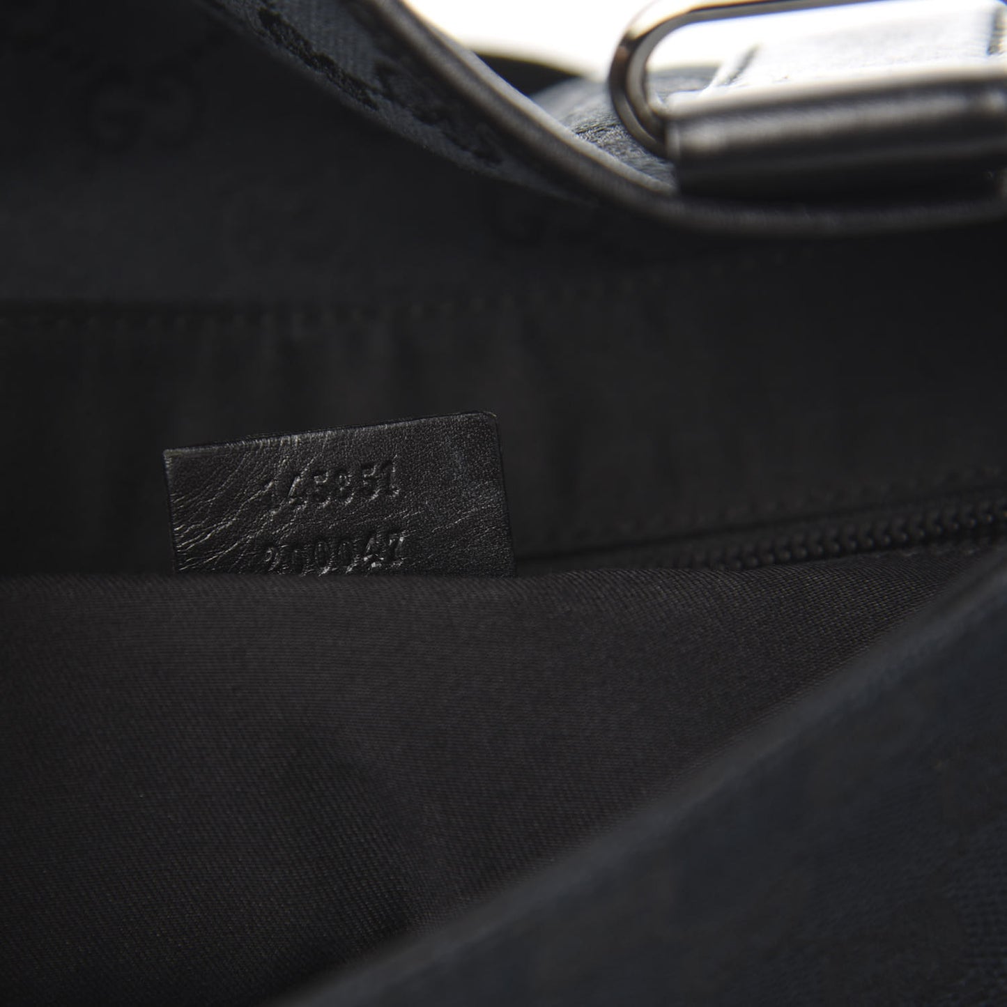 Monogram Waist Belt Bag Black