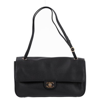 Chanel Grained Calfskin Small Souplissimo Maxi Flap Black 1 of 10