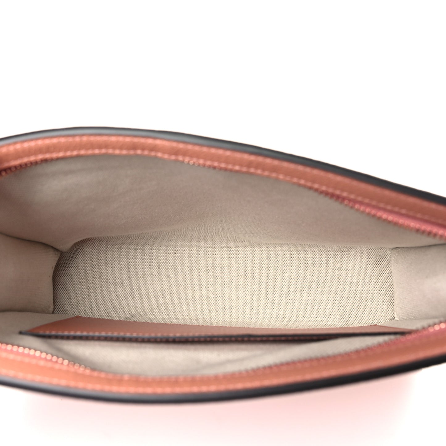 Monogram Textured Dollar Calfskin Ophidia Pouch Cloche Rose Pink