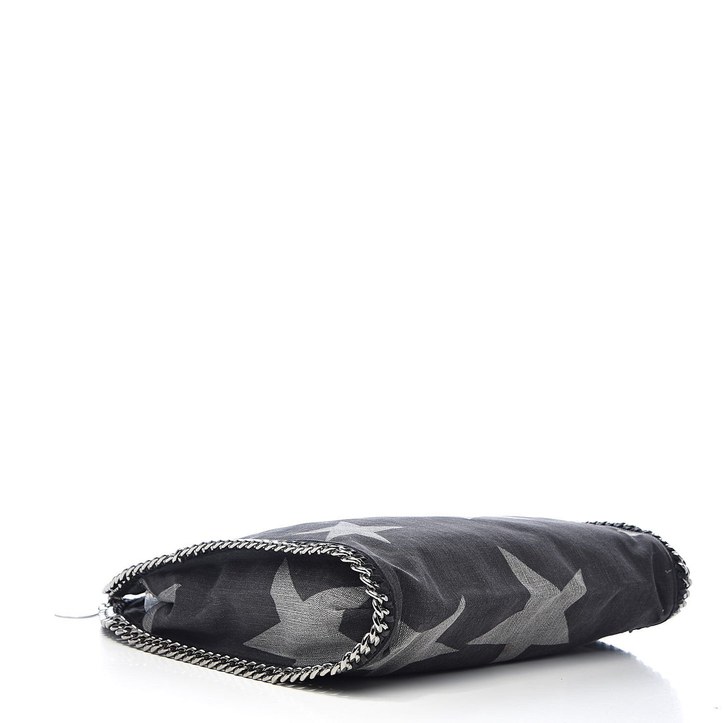 Denim Star Small Falabella Tote Black
