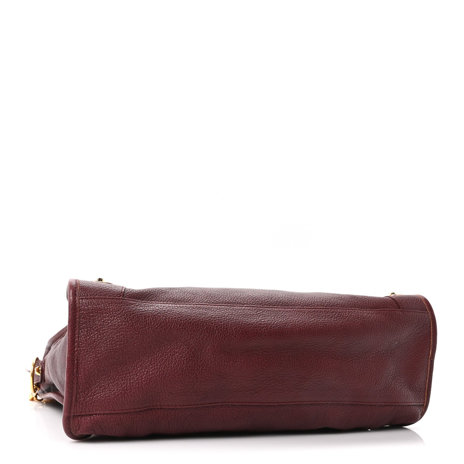 Balenciaga Chevre Gold Metallic Edge Hardware City Bordeaux 4 of 10