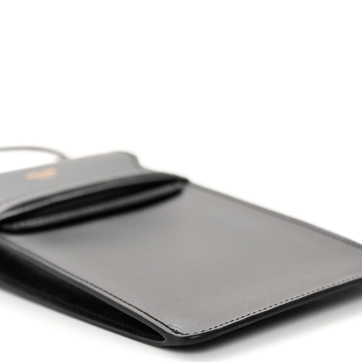 Smooth Calfskin Sunglasses Pouch Black