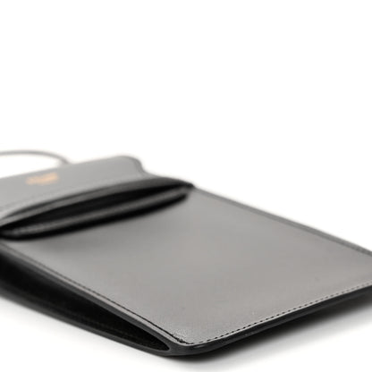 Celine Smooth Calfskin Sunglasses Pouch Black 9 of 10