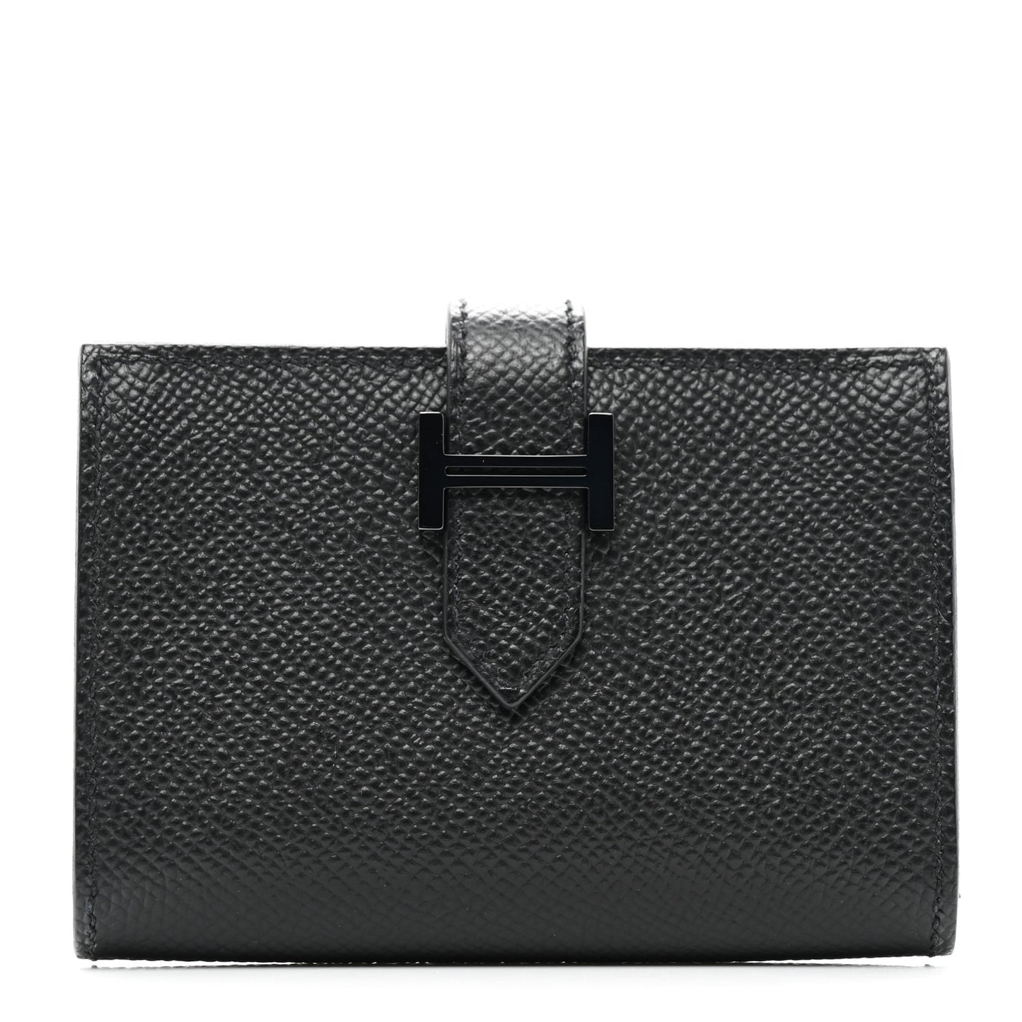 Epsom Monochrome Bearn Card Holder Wallet Black
