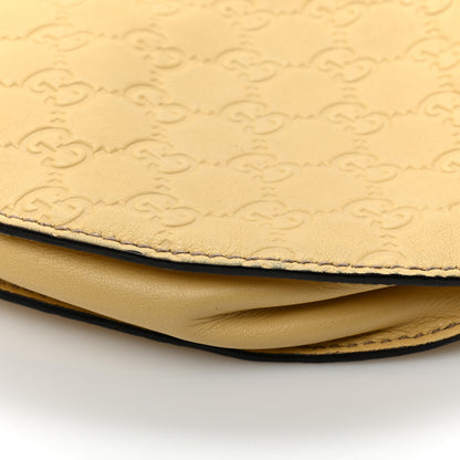 Gucci Guccissima Half Moon Hobo Yellow 13 of 14
