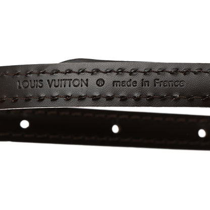 Louis Vuitton Calfskin 16mm Adjustable Shoulder Strap Brown 3 of 5