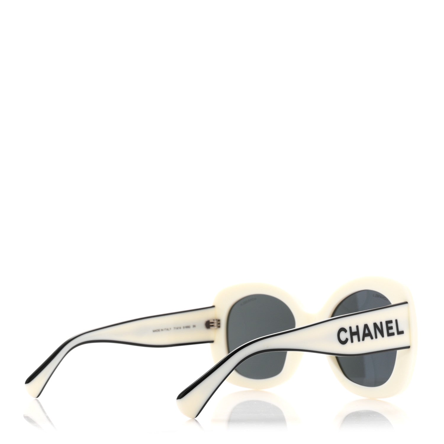 Chanel Acetate Sunglasses 71414 White 4 of 7