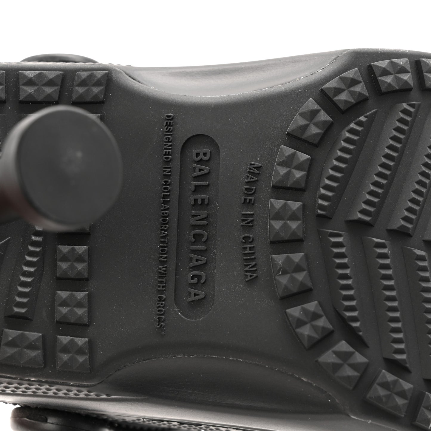 X CROCS Rubber Womens Madame 80 Sandals 37 Black