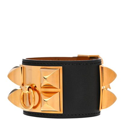 Hermes Box Collier de Chien CDC Bracelet S Black 1 of 7