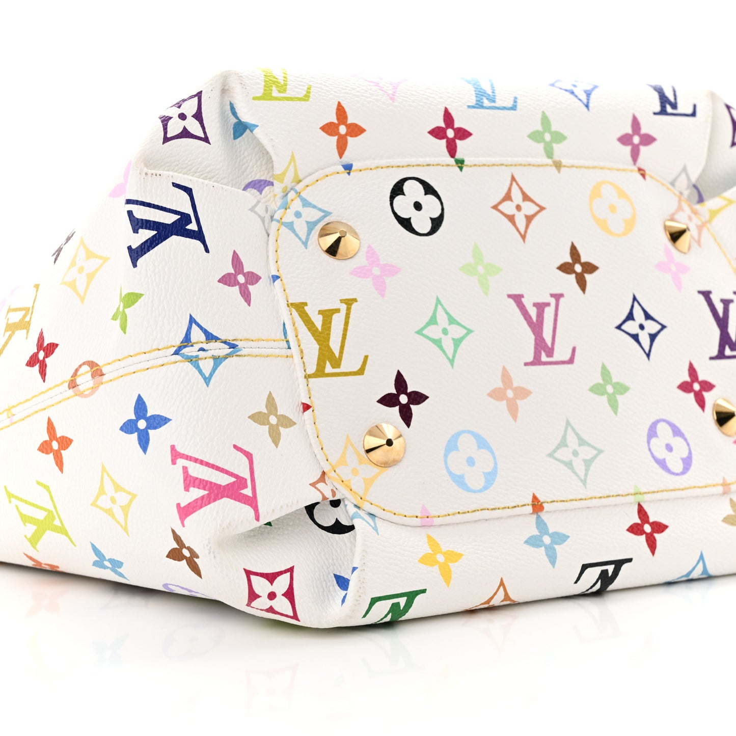 Monogram Multicolor Annie MM White