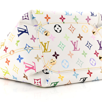 Louis Vuitton Monogram Multicolor Annie MM White 8 of 10