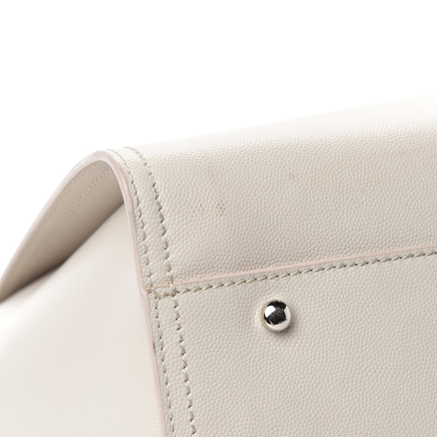 Caviar Medium Studded Deauville Tote Beige