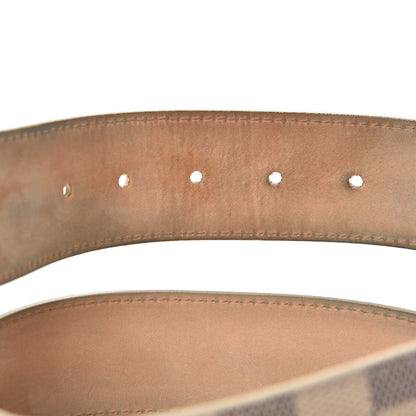Louis Vuitton Damier Azur LV Initiales Belt 85 34 6 of 7