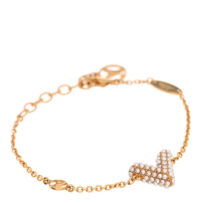 Louis Vuitton Essential V Perle Bracelet Gold 1 of 4