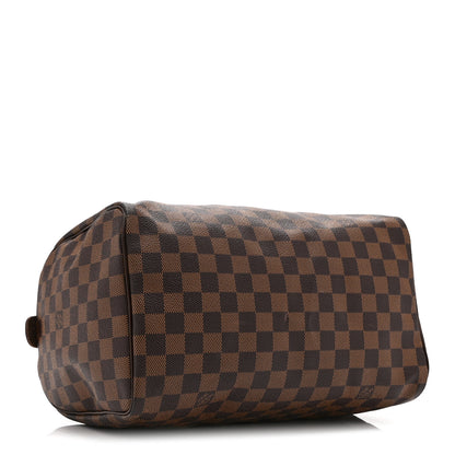 Louis Vuitton Damier Ebene Speedy 30 4 of 10