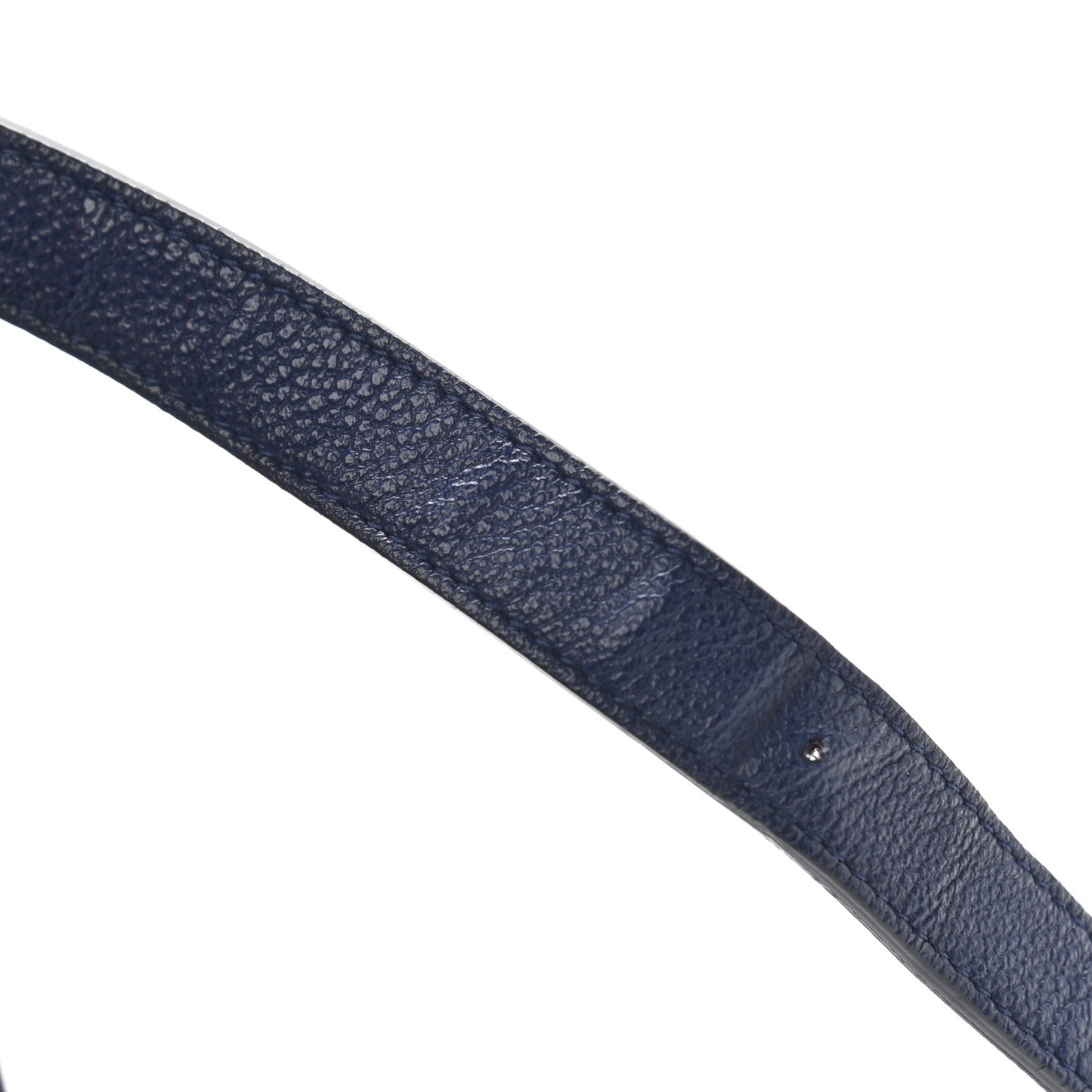 Grained Calfskin Medium Diorama Flap Bag Blue