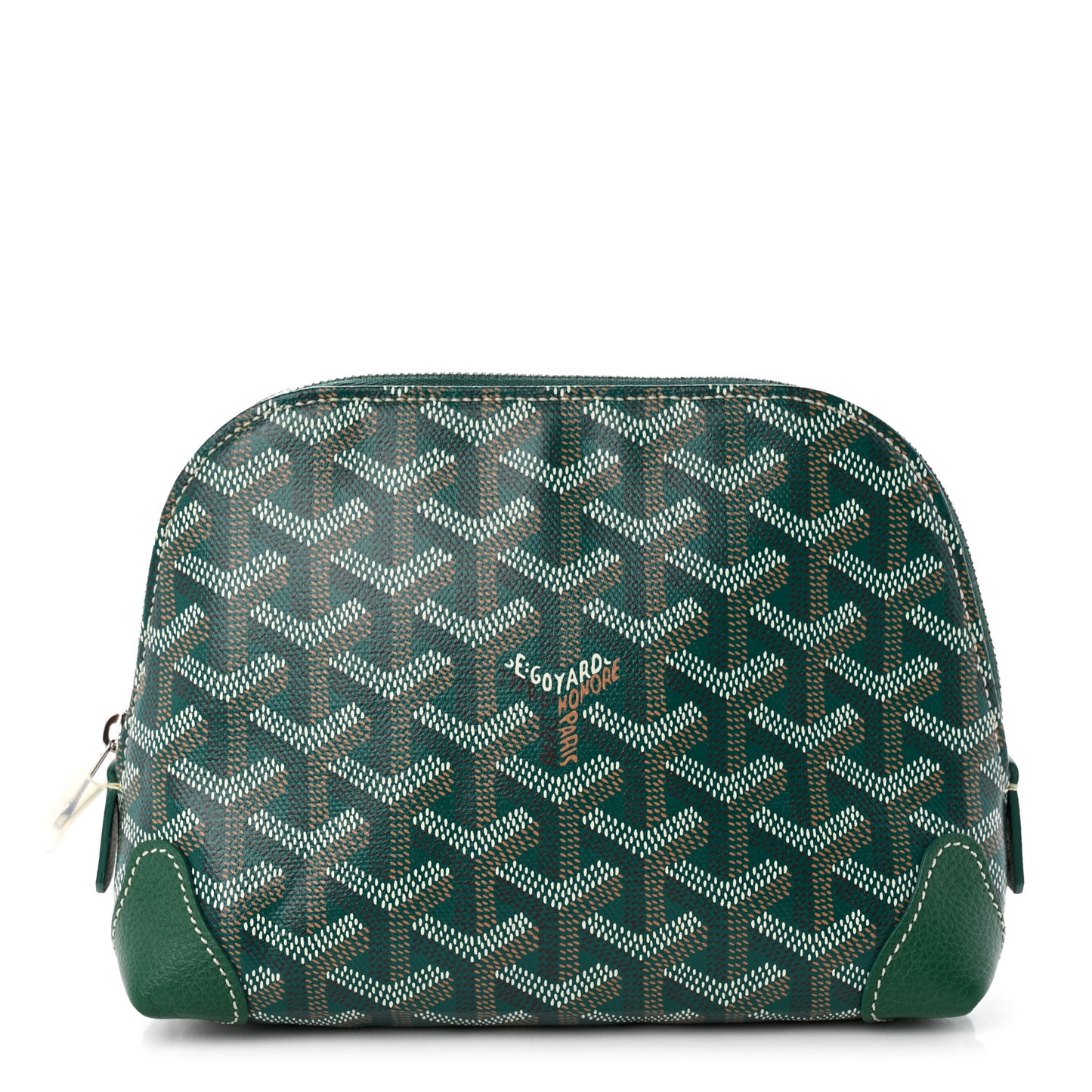 Goyardine Vendome Toiletry Pouch Green