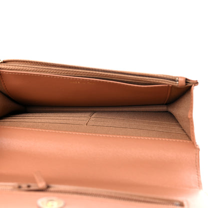Chanel Lambskin Quilted Chanel 19 Wallet On Chain WOC Brown 5 of 11